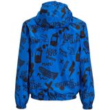 Orange Stars - Reversible Jacket - Blauw - Omkeerbaar - Jongens