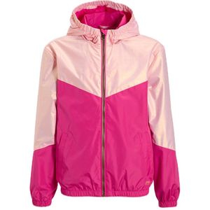 Orange Stars - Tussenjas - Metallic - Polyester - Capuchon met Twee Steekzakken