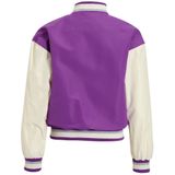 Orange Stars - Baseball Jack - Paars - Zachte Stof - Lange Mouwen