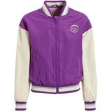 Orange Stars - Baseball Jack - Paars - Zachte Stof - Lange Mouwen