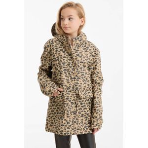Anytime regenjas met capuchon panterprint