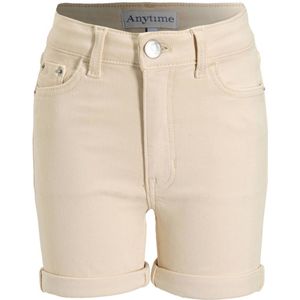 Anytime - Denim Short - Ecru - 5-Pocket Model - Katoenmix
