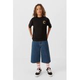 Coolcat - Skatershort - Mid-Blauw - Katoen - Wijde Pasvorm
