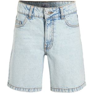 Me & My Monkey - Tijmen - Denim Short - Lichtblauw - Straight Fit