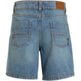 Me & My Monkey - Basic Straight Denim Short - Lichtblauw - Katoen