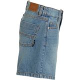 Me & My Monkey - Basic Straight Denim Short - Lichtblauw - Katoen