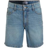 Me & My Monkey - Basic Straight Denim Short - Lichtblauw - Katoen