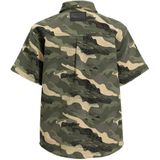 Coolcat - Riley - Overhemd - Groen - Camouflage Print - Katoen