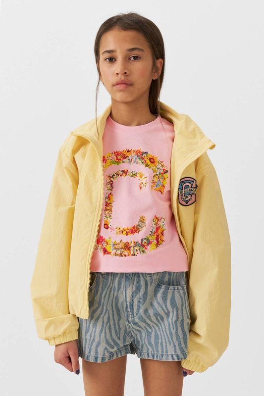 Coolcat - Korte Broek - Blauw - Katoen - Zebra Print