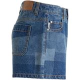 Me & My Monkey - Meisjes Short - Denim Patchwork - Katoen