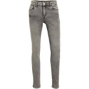 Anytime - Skinny Fit Jeans - Grijs - 5-Pocket - Regular Waist