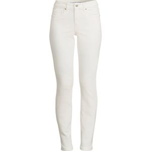 Anytime - High Waist Skinny Jeans - Wit - 5-Pocket Model - Stretch Denim
