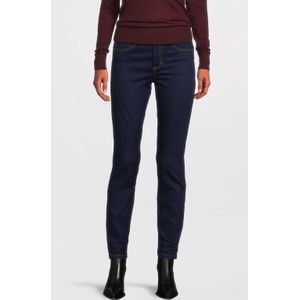 Anytime - High Waist Skinny Jeans - Donkerblauw - 5-Pocket Model