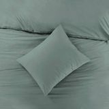 Dekbedovertrek - Grijs - Katoen - Eenpersoons