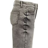 Anytime - Jeans - Wijde Broek - Zacht - Met Zakken en Riemlussen