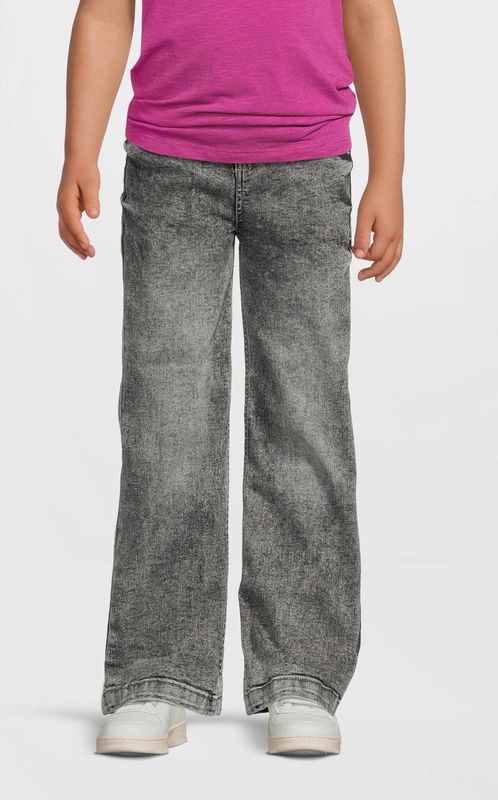 Anytime - Jeans - Wijde Broek - Zacht - Met Zakken en Riemlussen