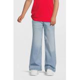 Anytime - Wide Leg Jeans - Lichtblauw - Stretchmateriaal