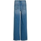 Anytime - Wide Leg Jeans - Mid Blue - Katoen