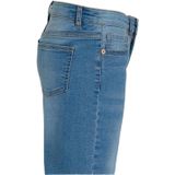 Anytime - Wide Leg Jeans - Mid Blue - Katoen