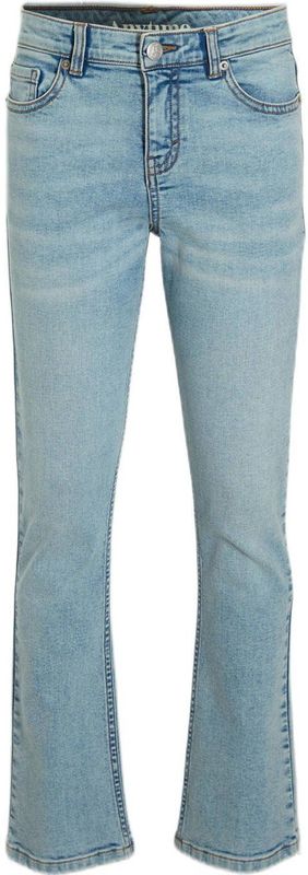 Anytime - Flare Leg Jeans - Bleach Blauw - Katoenmix