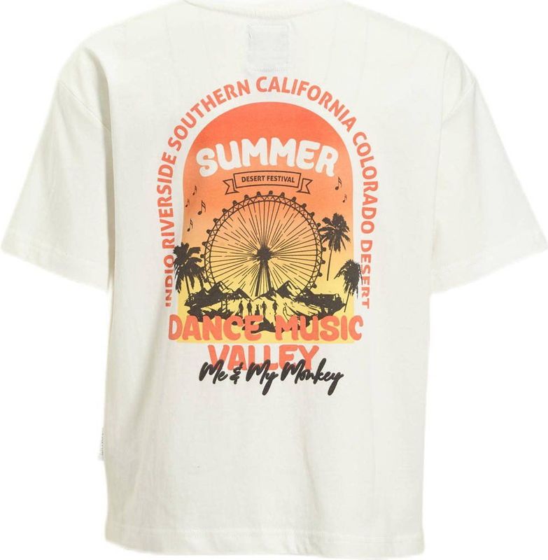 Me & My Monkey - T-shirt - Zacht Katoen - Met Printopdruk