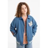 Me & My Monkey - Bomberjack - Polyester - Met Ronde Hals - Met Patches