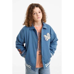 Me & My Monkey - Bomberjack - Polyester - Met Ronde Hals - Met Patches