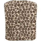 Me & My Monkey - Gilet - Luipaardprint - Omkeerbaar - Zachte Teddystof