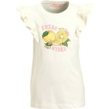 Orange Stars - T-shirt - Katoen - Ruffle Mouwen