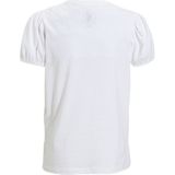 Anytime - T-shirt - Roze - Katoen - Pofmouwen