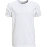 Anytime - T-shirt - Roze - Katoen - Pofmouwen