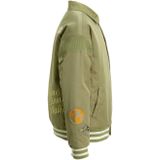 Me & My Monkey - Bomberjack - Groen - Polyester - Met Patches
