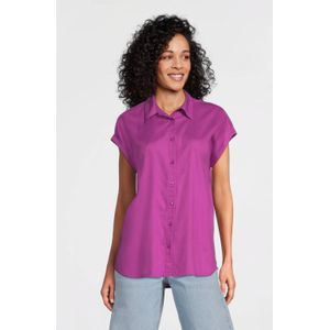 Imagine - Blouse - Roze - Korte Mouwen - Knoopsluiting