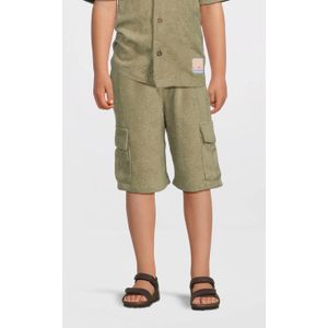 Me & My Monkey - Korte Broek - Khaki - Badstof