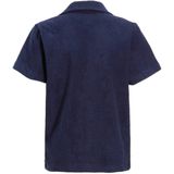 Me & My Monkey - Overhemd - Blauw - Badstof