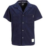 Me & My Monkey - Overhemd - Blauw - Badstof