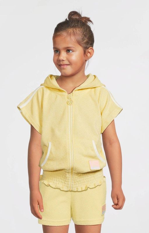 Me & My Monkey - Vest - Roze - Badstof - Korte Mouwen