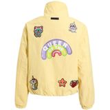 Coolcat - Evi - Jas - Geel - Polyester - Met Printopdruk