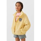 Coolcat - Evi - Jas - Geel - Polyester - Met Printopdruk