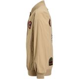 Coolcat - Jasje - Beige - Polyester - Printopdruk en Patches