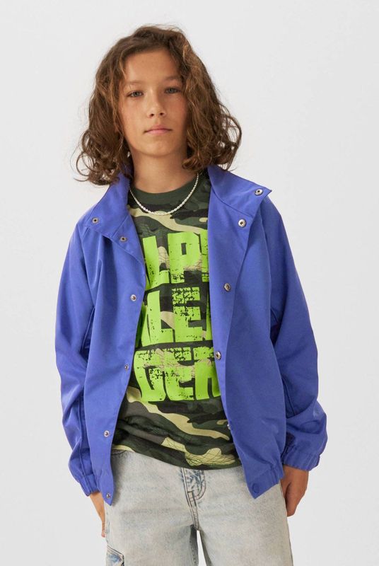 Coolcat - Jas Rico - Paars - Met Borduursel