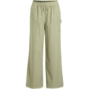 Me & My Monkey - Wide Leg Broek - Lichkhaki - Katoen