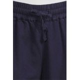 Me & My Monkey - Wide Leg Broek - Donkerblauw - Katoen