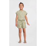 Me & My Monkey - Jumpsuit - Lichtkhaki - Mouwloos - Katoenmix