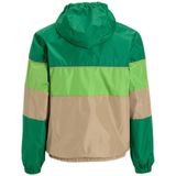 Orange Stars - Sporty Jacket - Colourblock - Jersey Voering - Capuchon