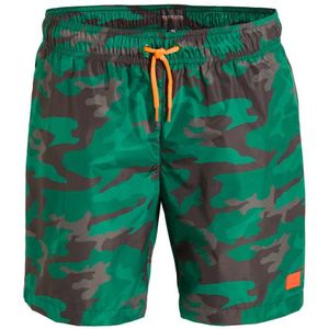 Orange Stars - Zwembroek - Camo Groen