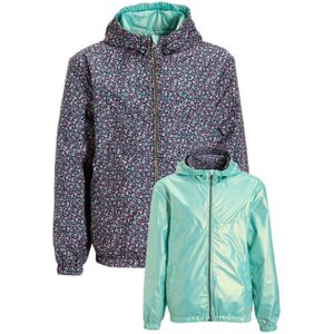 Orange Stars - Reversible Jacket - Ditsy Floral Print - Meisjesjack - Navy