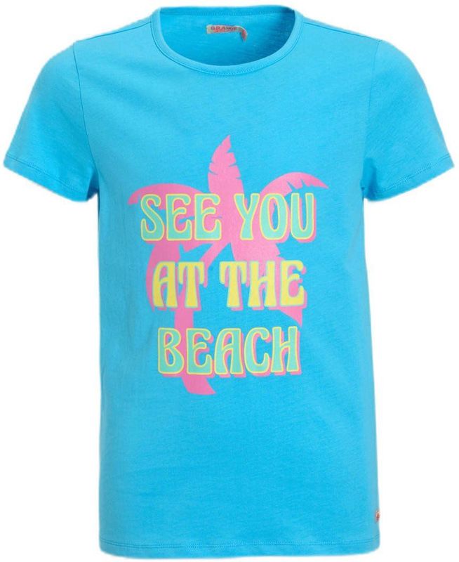 Orange Stars - T-shirt - Oranje