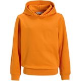 anytime - Hoodie - Oranje - Katoen - Ronde Hals - Lange Mouwen