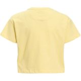 Me & My Monkey - T-shirt - Geel - Katoen - Printopdruk